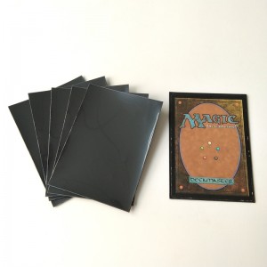 Standard MTG-størrelse farve Matt Gaming Card Sleeve 66x91mm