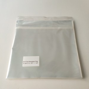 Krystalklar 2mil Poly Avispose